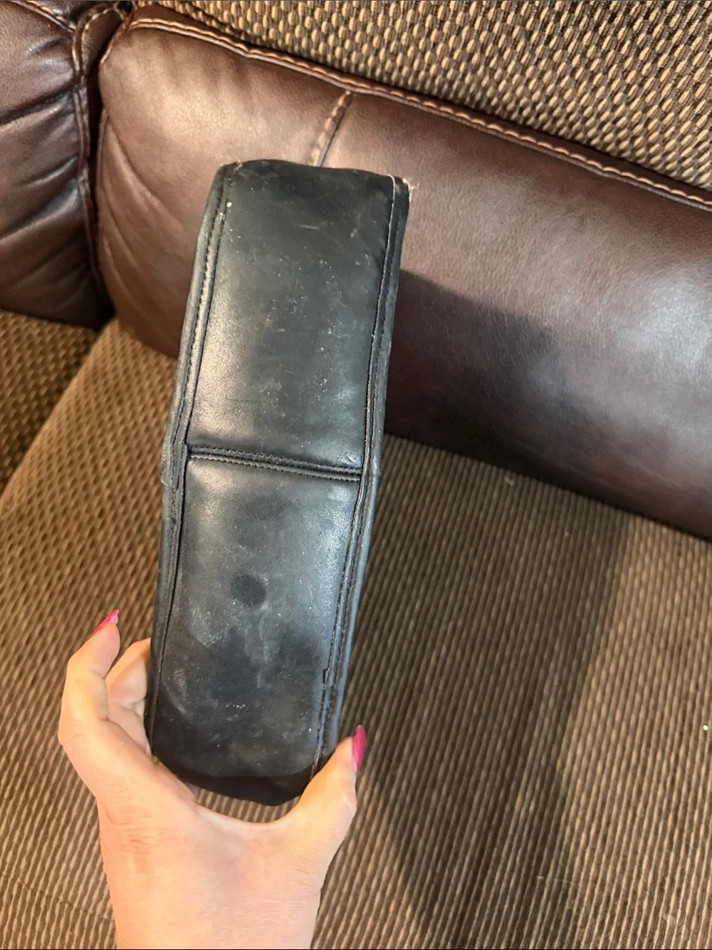 VTG 80’s leather coach bag needs rehab